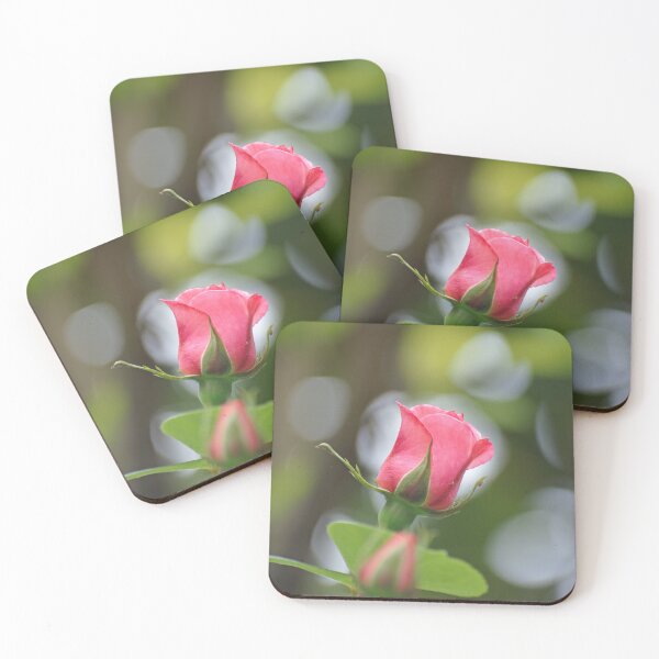 Item preview, Single red rose about to open designed and sold by LorrieBee.
