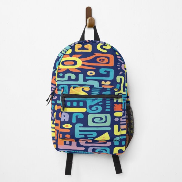 Item preview, Vibrant pattern inspired by traditional Aztec art designed and sold by ColorDesign38.
