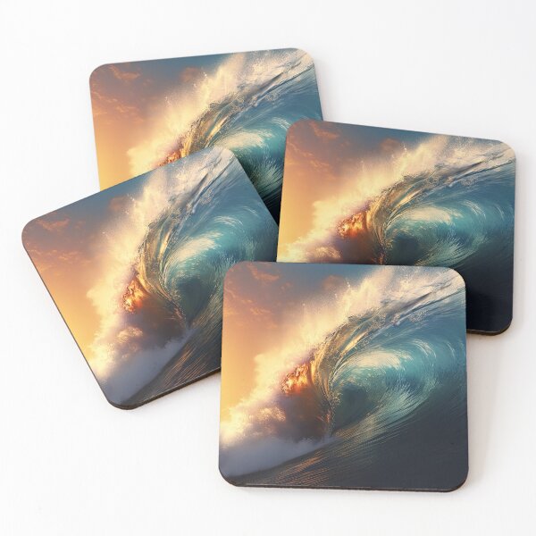 Item preview, Sunset wave designed and sold by paediilart.