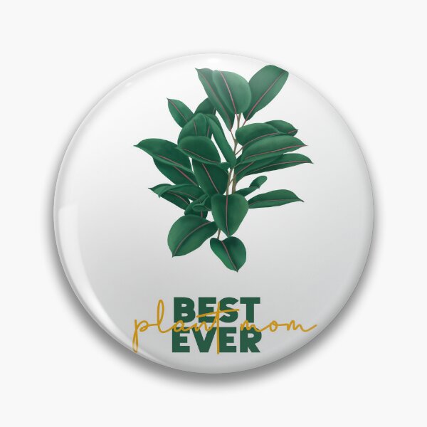 Item preview, Best Plant Mom Ever Ficus Elastica designed and sold by Ana Moguš.