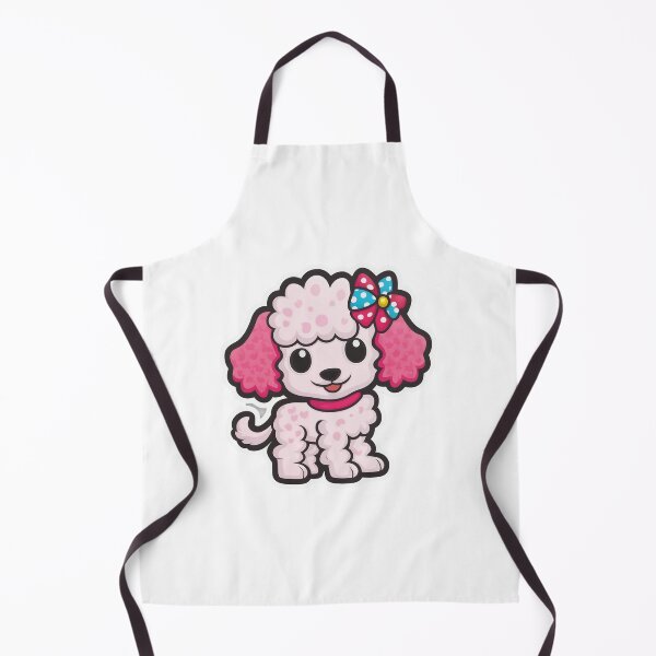 Item preview, Pink Poodle With Bow designed and sold by NinyoDreamscape.