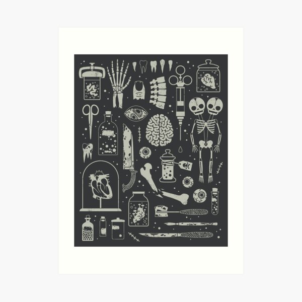 Oddities: X-Ray Art Print