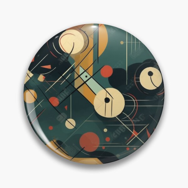 Item preview,  Abstract geometric design in Kandinsky style designed and sold by omizen.