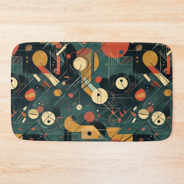Item preview, Abstract geometric design in Kandinsky style designed and sold by omizen.