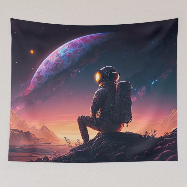 Item preview, Lonely Astronaut - Science Fiction designed and sold by unknown-places.