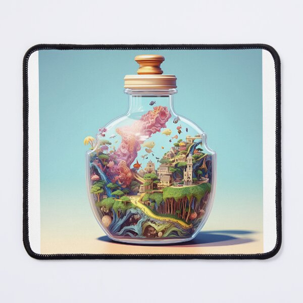 Item preview, Abstract Art Potion Bottle of Wonder Design 4 designed and sold by itsboldthreads.