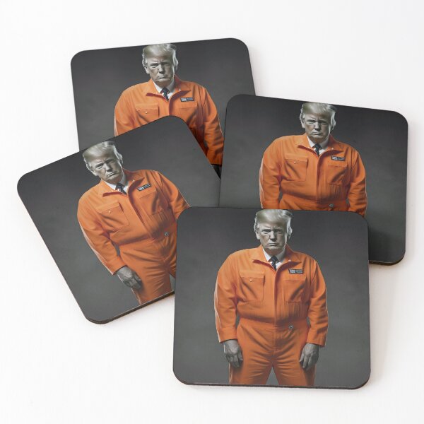 Item preview, Orange Jumpsuit Trump designed and sold by ArtfulRave.
