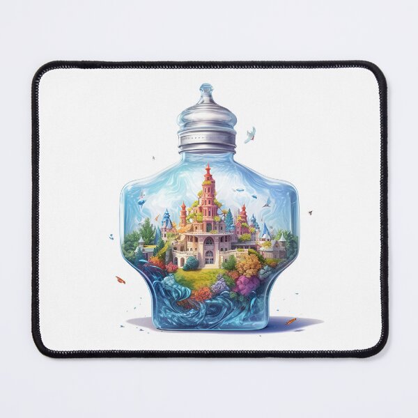 Item preview, Abstract Art Potion Bottle of Wonder Design 5 designed and sold by itsboldthreads.