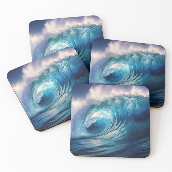 Item preview, Wave illustration designed and sold by paediilart.