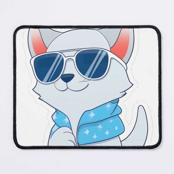 Item preview, Cool Street Cat with Sunglasses designed and sold by NinyoDreamscape.