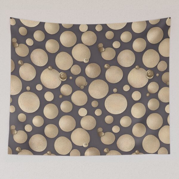 Item preview, Golden Circles - Seamless Pattern designed and sold by Chubuter.