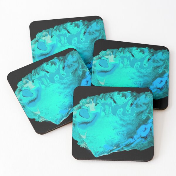 Item preview,  Abstract stains from different colors, fluid art stock illustration designed and sold by MTShoppingLine.