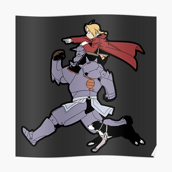 Poster Fullmetal Alchemist Redbubble