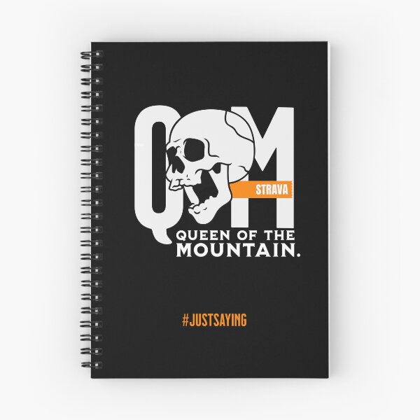 Item preview, Queen of the Mountain tshirt QOM MTB Classic T-Shirt designed and sold by The-Dark-Art.