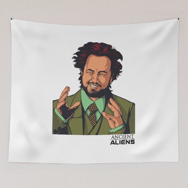 Item preview, Ancient Aliens Giorgio designed and sold by BrommKarlotta.