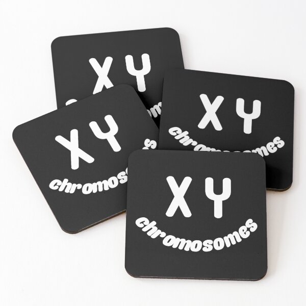 Item preview, XY CHROMOSOMES WHITE designed and sold by dedesuperman.