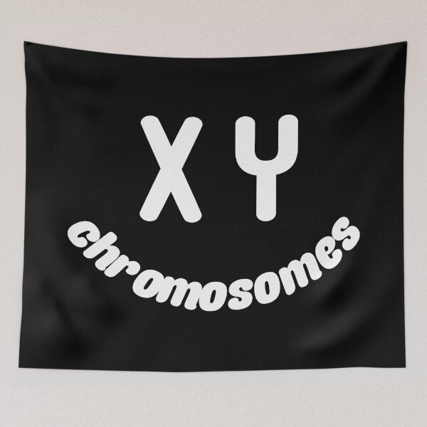 Item preview, XY CHROMOSOMES WHITE designed and sold by dedesuperman.