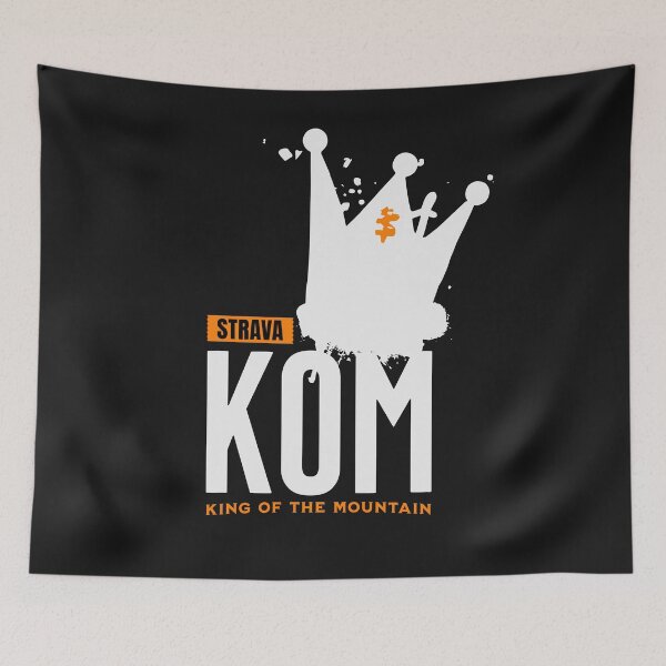 Item preview, KOM King of the Mountain tshirt KOM MTB Classic T-Shirt designed and sold by The-Dark-Art.