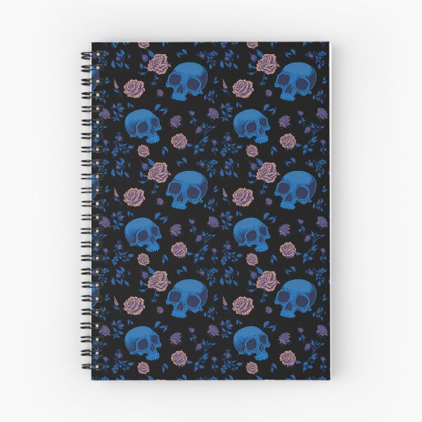 Item preview, Blue Skull Pattern designed and sold by Seljomoon.