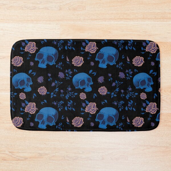 Item preview, Blue Skull Pattern designed and sold by Seljomoon.