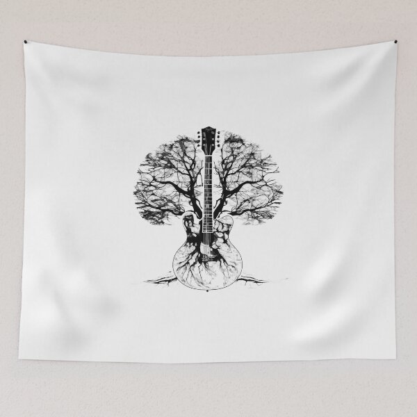 Item preview, Acoustic Guitar Tree Of Life  designed and sold by Teescount.