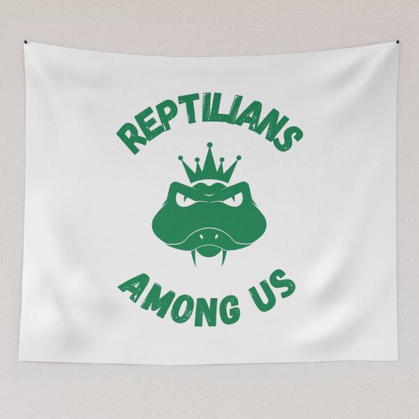 Item preview, Reptilians Among Us designed and sold by MarBodzak.