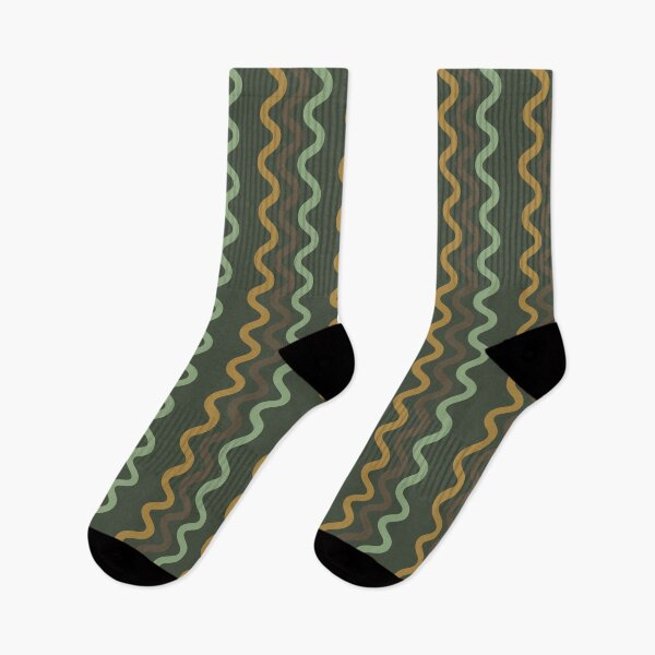 Item preview, Green waves designed and sold by ColorsCocktails.