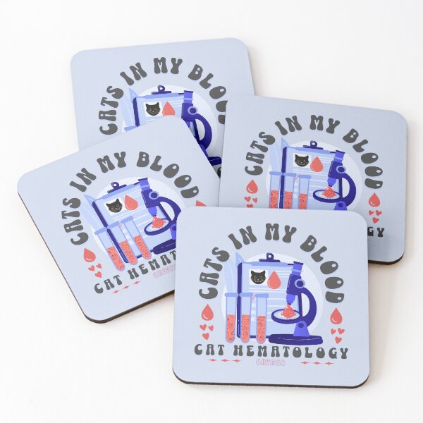 Item preview,  cat hematology cats in my blood designed and sold by PositiveIdeas.