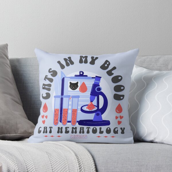 Item preview,  cat hematology cats in my blood designed and sold by PositiveIdeas.