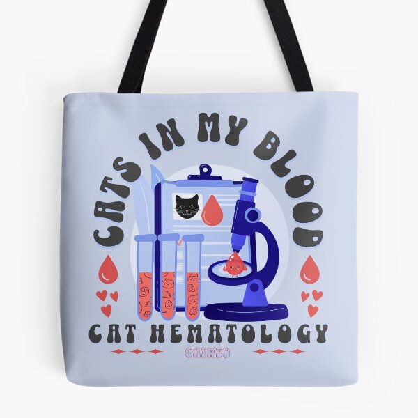 Item preview,  cat hematology cats in my blood designed and sold by PositiveIdeas.