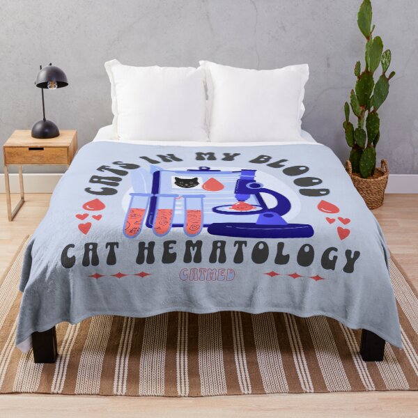 Item preview,  cat hematology cats in my blood designed and sold by PositiveIdeas.