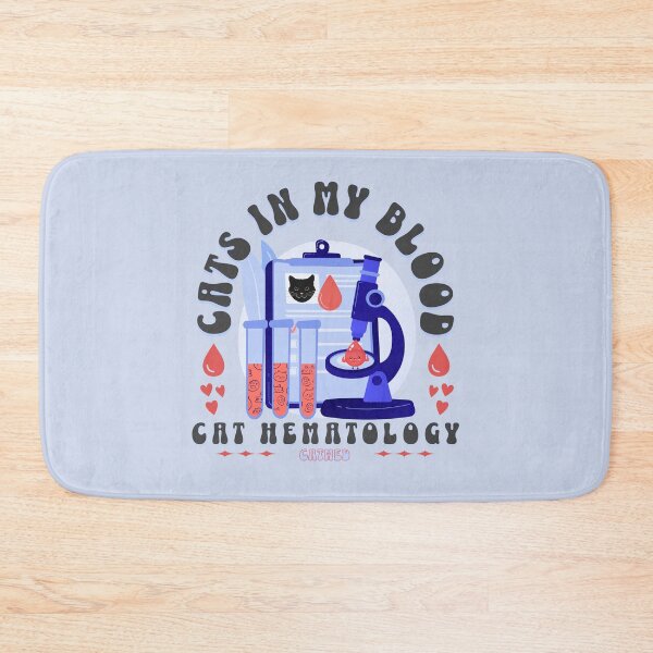 Item preview,  cat hematology cats in my blood designed and sold by PositiveIdeas.