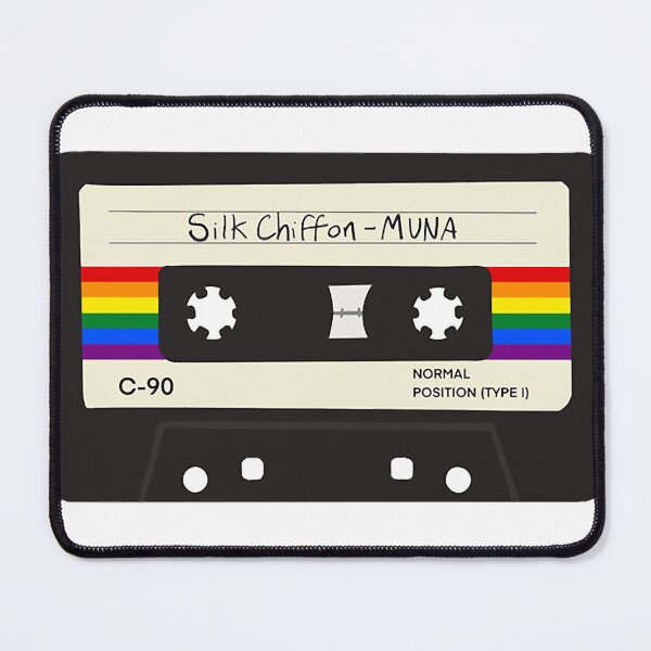 Item preview, LGBTQ+ Pride Cassette - Silk Chiffon by MUNA ft Phoebe Bridgers designed and sold by banhbao19.