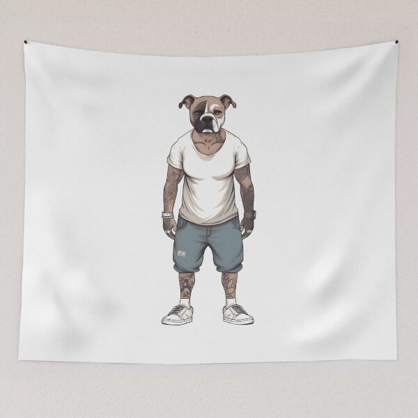 Item preview, Gangster Dog designed and sold by hamishby.