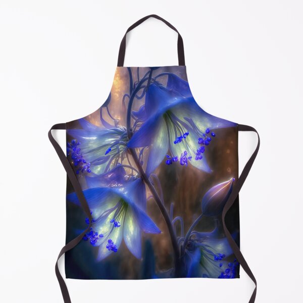 Item preview, Beautiful glowing flowers - Blue Bell designed and sold by Red Witch Art.