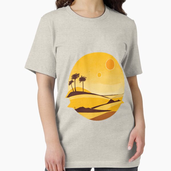 Vista previa del artículo con la obra «Puesta de sol de Tatooine de la vendimia», diseñado y vendido por NathalieRached.