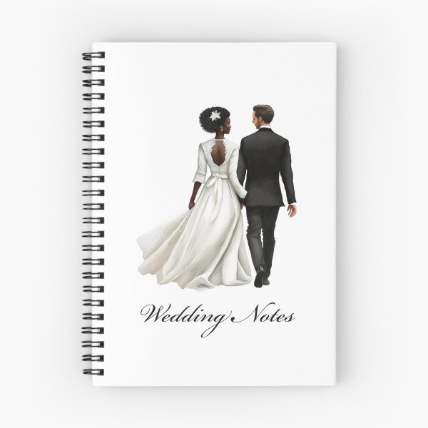 Item preview, Wedding Notes Notebook designed and sold by DelgadoStudio.