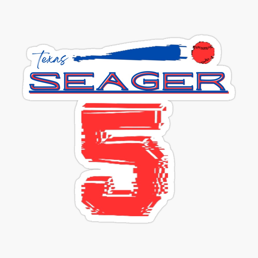 Corey Seager 3/4 Sleeve Raglan T-Shirt - Corey Seager Texas GO TEX 