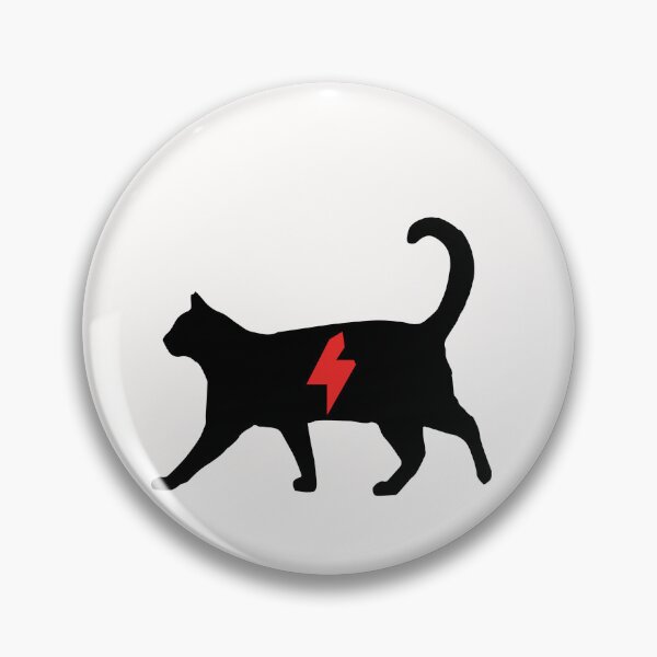 Item preview, cat of shadow man bowie designed and sold by zupperman.