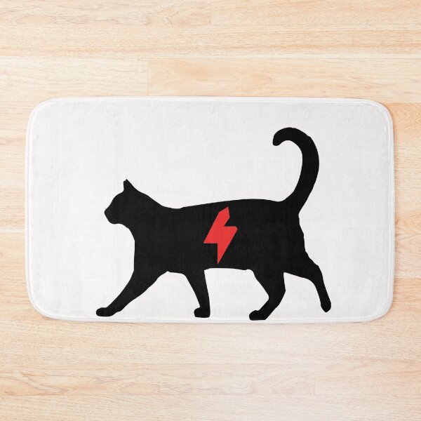 Item preview, cat of shadow man bowie designed and sold by zupperman.