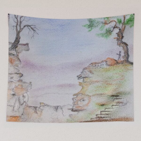 Item preview, Climbing the Steps to See the View designed and sold by Scott and Mary Schneider art_photography.