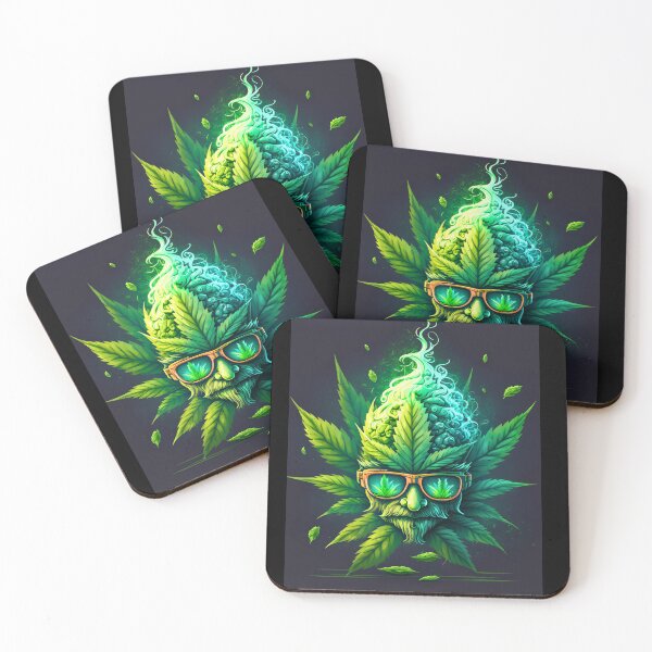 Item preview, Ganja Bud Nugg - Trippy CANNABIS MARIJUANA WEED - Image Design designed and sold by CannaCreative.