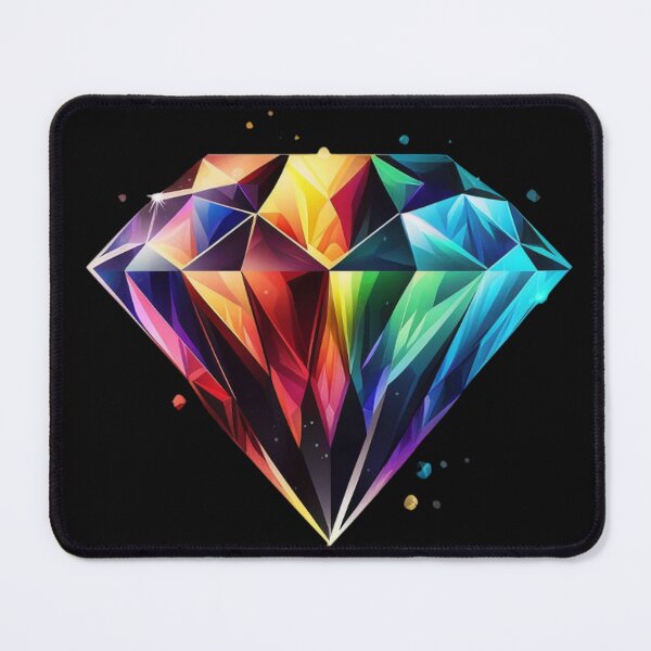 Item preview, Multicolored Sparkle Diamond designed and sold by NathalieRached.