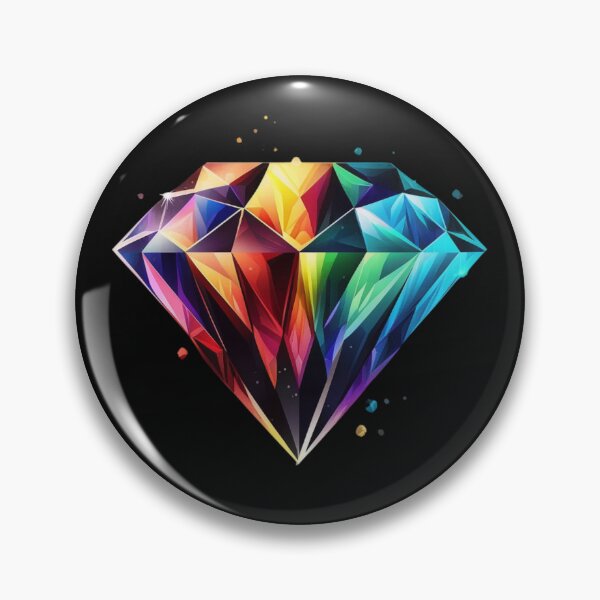 Item preview, Multicolored Sparkle Diamond designed and sold by NathalieRached.