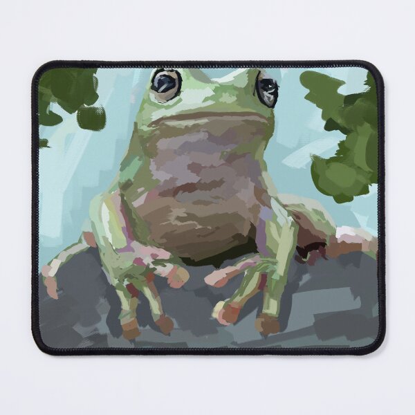 Item preview, A frog on a rock designed and sold by Goldenshires.