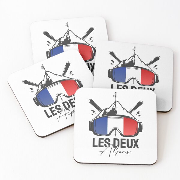 Item preview, Les Deux Alpes France Ski Resort Skiing Souvenir designed and sold by JackCurtis1991.