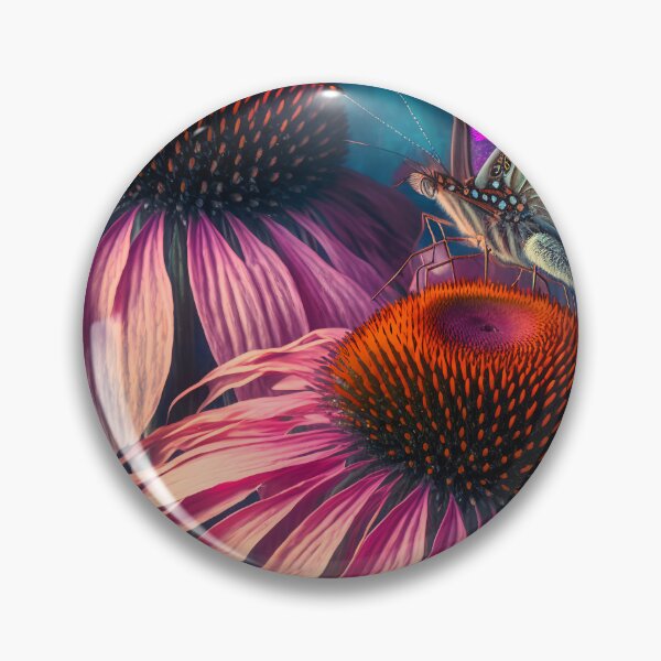 Item preview, Beautiful glowing flowers - Echinacea designed and sold by Red Witch Art.
