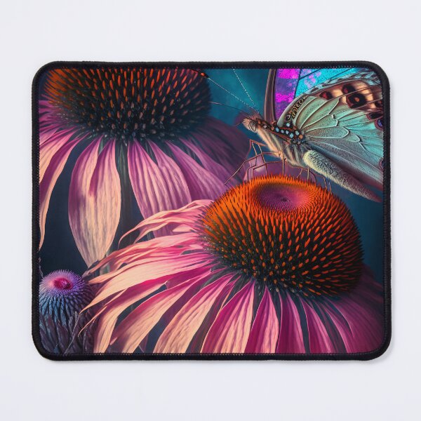 Item preview, Beautiful glowing flowers - Echinacea designed and sold by Red Witch Art.