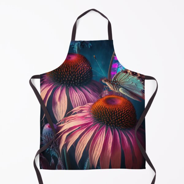 Item preview, Beautiful glowing flowers - Echinacea designed and sold by Red Witch Art.