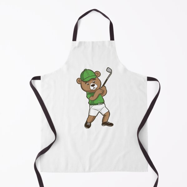 Item preview, sport funny animal bear playing golf designed and sold by StairheadStore.